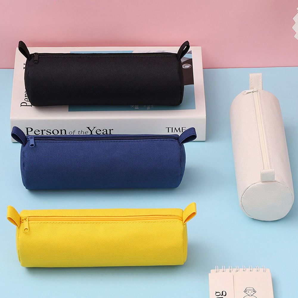 Large Capacity Pen Bag Oxford Cloth Stationery Organizer Portable Stationery Bag Students