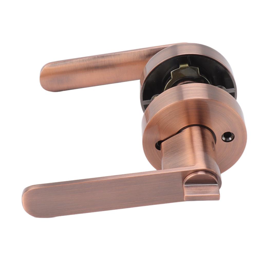 Passage Door Lever Set Aluminum Alloy Simple Modern Door Entry Lever Lock for Hallway Closet
