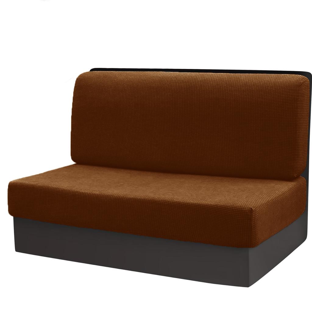Housse de coussin pour dinette de camping-car, housse de siège de cabine de camping-car, housse de canapé pour banc de voiture de camping-car, 1 housse de dossier et 1 housse de banc