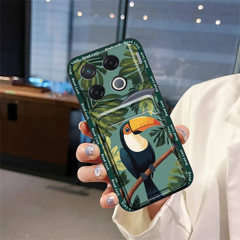 Graffiti Waterproof Phone Case For Infinix GT 20 Pro/X6871 Cartoon Cute Anti-dust Card Bag Fashion Design Anti-knock TPU