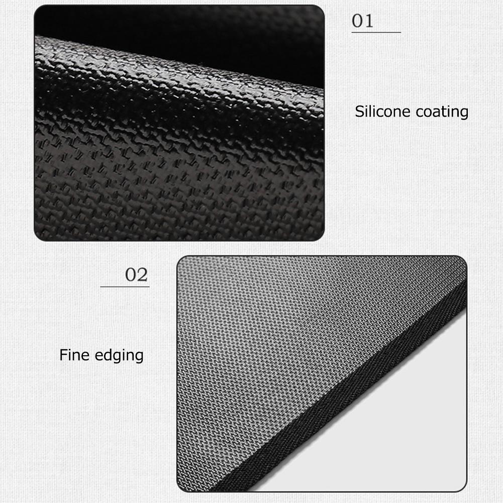 Patio Protective Mats Heat Insulation Grill Mat Blanket Easy To Clean High Temperature for Outdoor Camping for Ground Deck Lawn