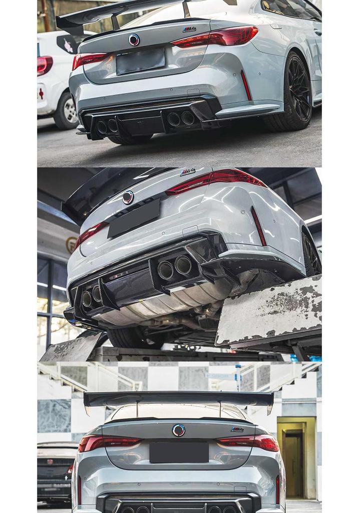 Carbon Fiber Rear Diffuser for 2021-2026 BMW M3/M4 G80/G82