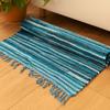 Rag Rug Aqua Blues 150x200cm