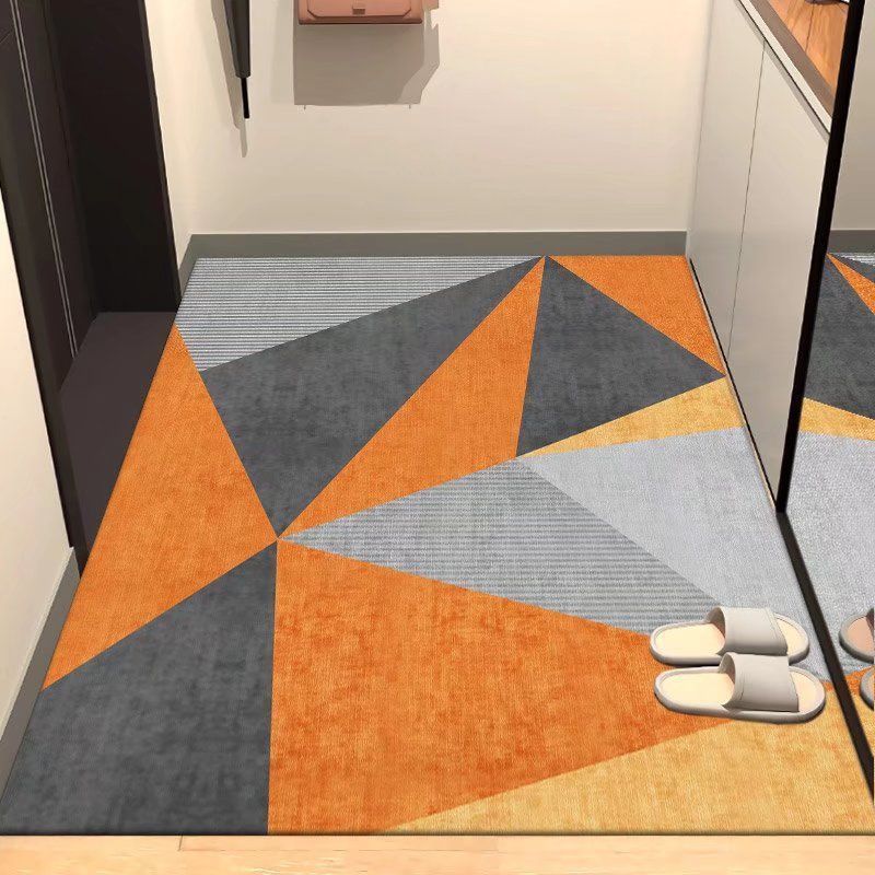 Entrance Mat Foyer Bathroom Non Slip Foot Pad Bedroom Dirt Resistant Living Room Carpet