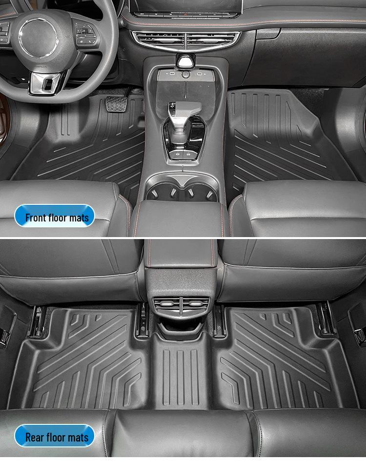 Durable Waterproof TPE Floor Mats for 21-25 MG5: Dirt-Resistant, Car-Specific