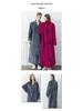 Unisex Extra Long Velvet Bathrobe - Plus Size, Thick, Warm Coral Fleece for Autumn & Winter, Maternity-Friendly Homewear