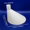 3Pcs Universal Car Eccentric Fuel Funnel Set Large Aperture Oil Transfer Tool