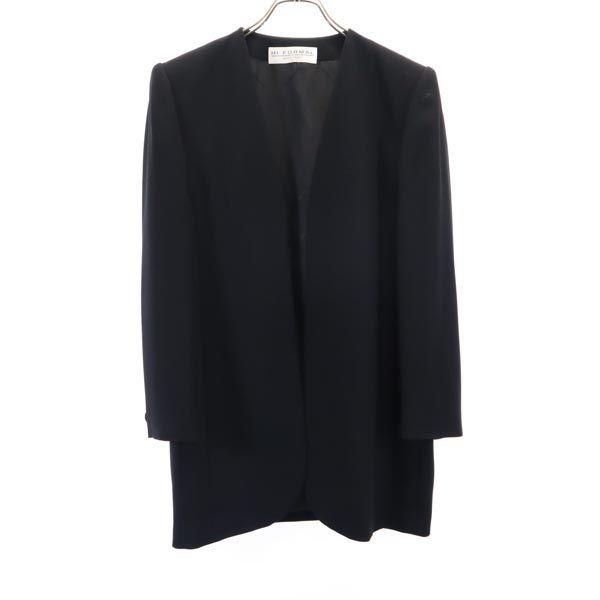 Givenchy Made In Japan Skirt Suit Setup 12AB Black Women Used