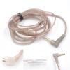 Pin Oxygen-Free Copper Upgrade Twisted Cable High-Purity In Ear Cable 2Pin Headphone Cord KZ Earphones Cord ZS10 Earphone Wire