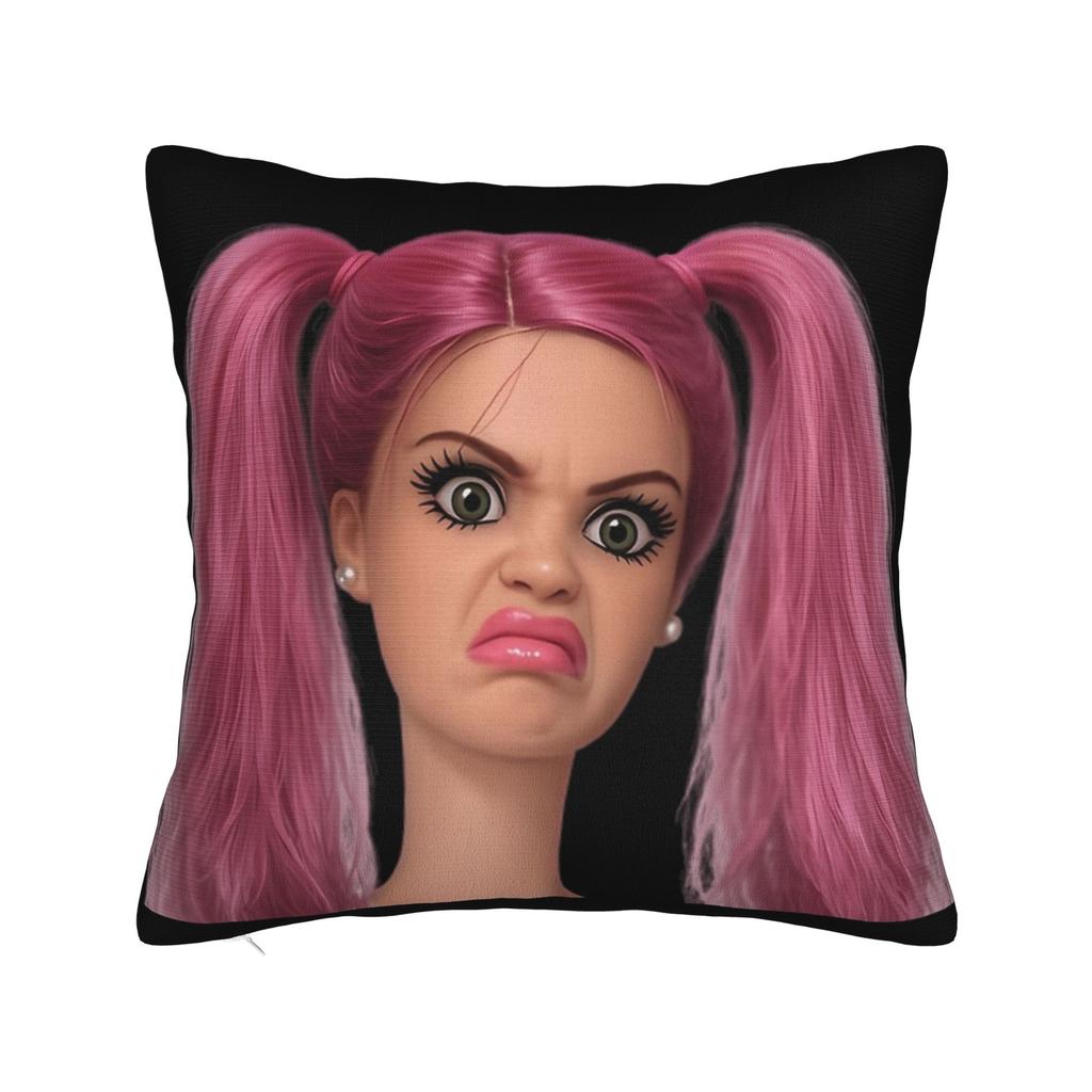 Disgusted FACE Meme Pillowcase Accessories Soft Cushion Cover Gift  Throw Pillow Case Cover Home Multiple Sizes