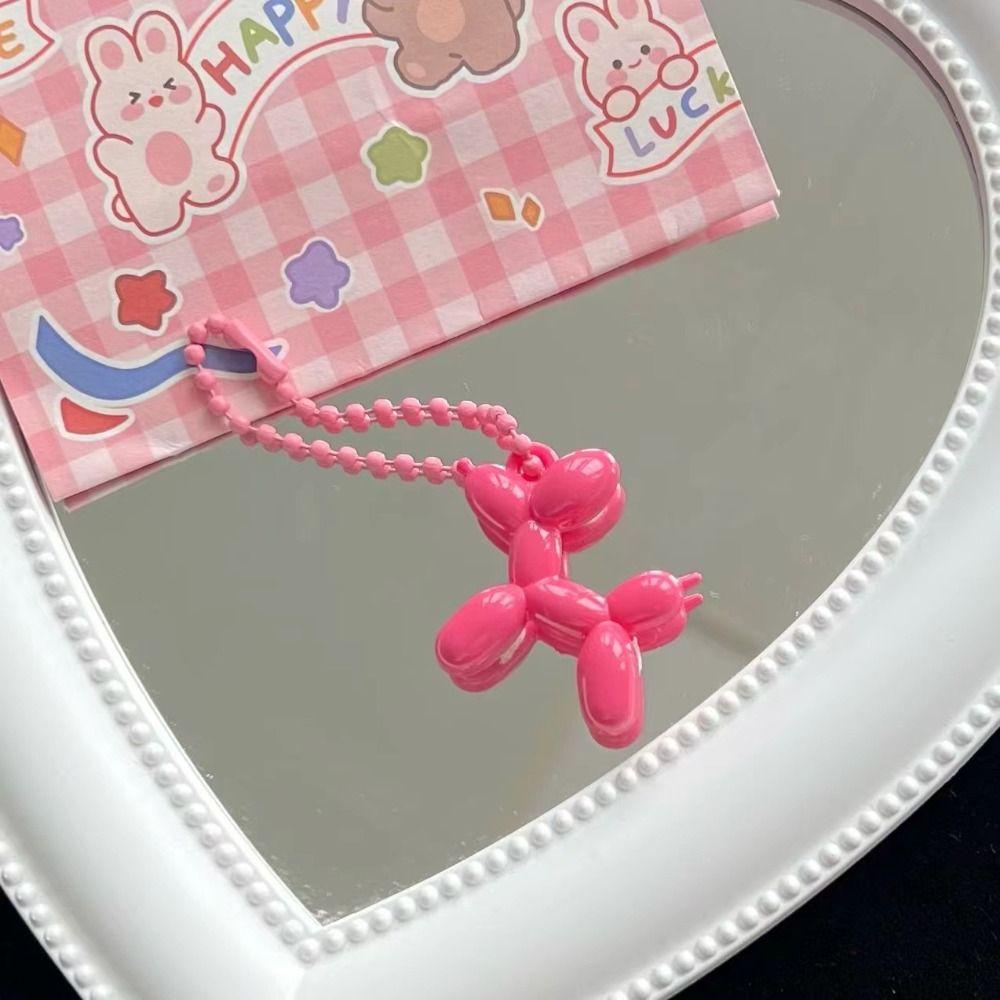 Ball Chain Cartoon Puppy Pendant Dog Balloon Puppy Keychain Creative   Gift