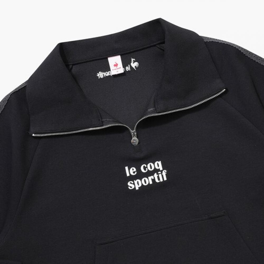 Le Coq Sportif Women S Modal doubLe tenSion looSe Fit Half Zip SweatShirt qq122ofS12