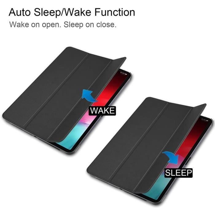 iPad Pro 11 2018 Case - LuffyShop - Smart Case - Stand - Compatible Apple Pencil - Auto Sleep/Wake
