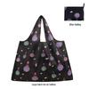 Portable Eco-friendly Japanese Cloth Shopping Bags – Waterproof, Foldable, and Washable for Supermarket Use