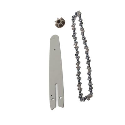 Chainsaw Chain Set Steel Sprocket 186mm Guide Plate 230mm Chain 6in Saw Replacement Accessories for