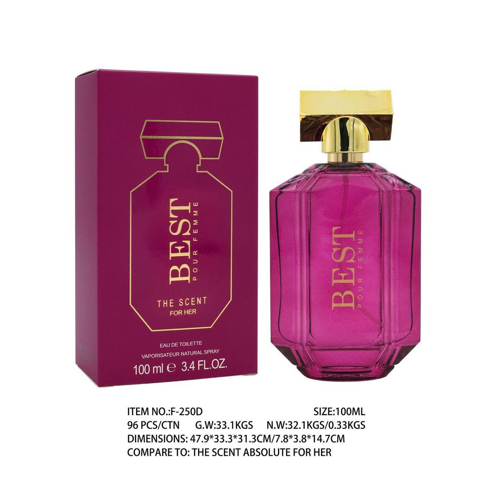100ml Women's Perfume: Fresh, Long-lasting Oriental Floral Fragrance