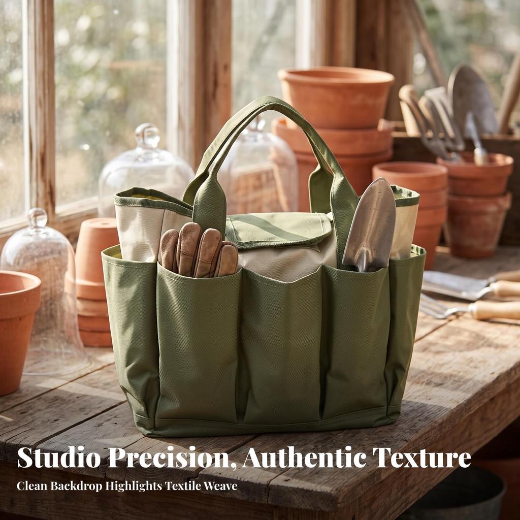 Garden Tool Bag Heavy Duty Storage Waterproof for Yard Work