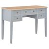 Day and Night - Day and Night Grey Wooden Desk 109.5x45x77.5 Cm