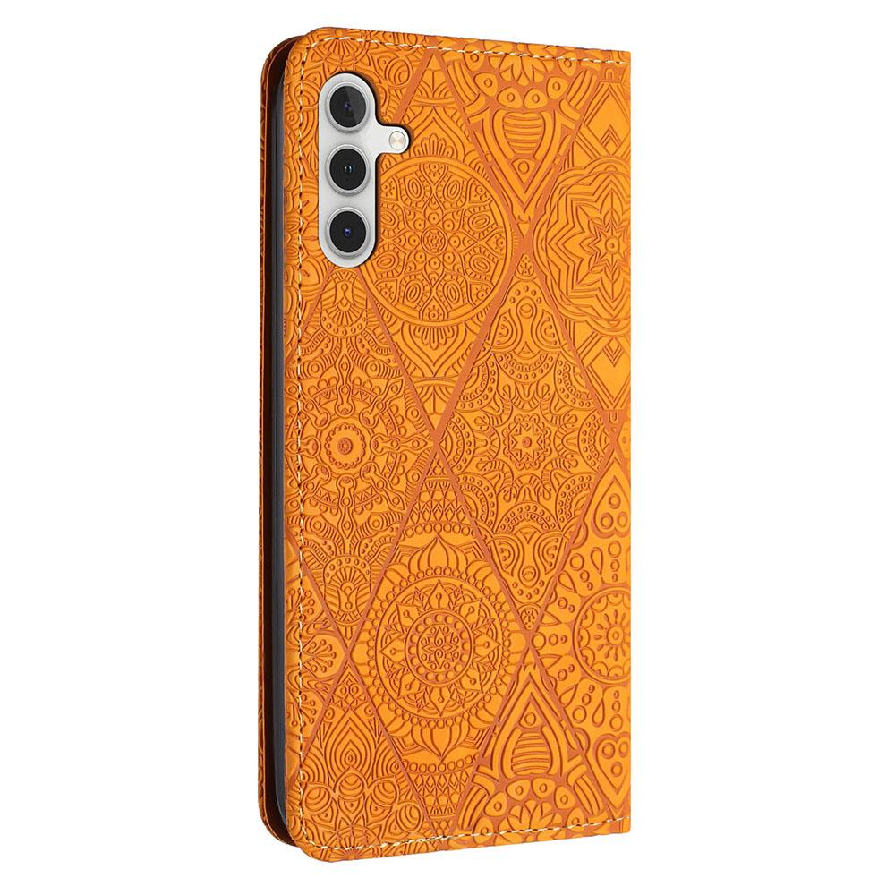 For Samsung Galaxy S26/S26 Pro Case Imprinted Flower Wallet Stand Leather Phone Cover