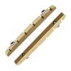 6 String Electric Guitar Brass Nut 42mm Length Adjustable Screw Mechanism For Personality String Height Setups