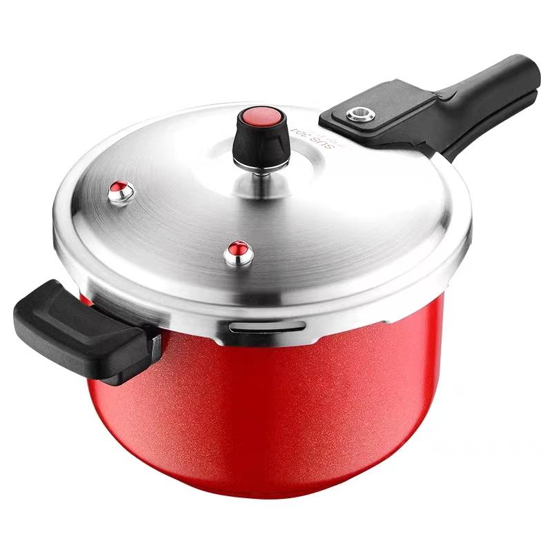Pressure Cooker Manufacturer Pressure Cooker 4L 5L 7L 9L Stainless Steel Pressure Pot With Two Handles красный