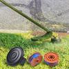 For String Trimmer Spool And Line Replacement Spool 1.6mm Diameter High ABS Material Long Service Life No Tools Needed