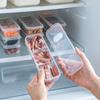 Refrigerator Freezing Organizer Square Storage Box Food Container Fruit Vegetables Storage Box Reusable Kitchen Storage Supplies