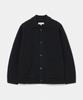 Uniform Bridge Pocket Collar Knit Cardigan Black
