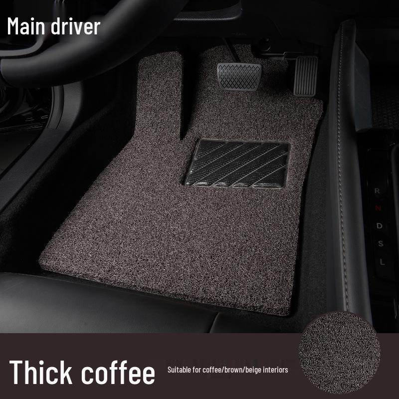 Anti-slip, Wear-resistant, Waterproof Coil Floor Mats for Xiaopeng MONAM03 2024-2025 Models - Durable and Car-specific.