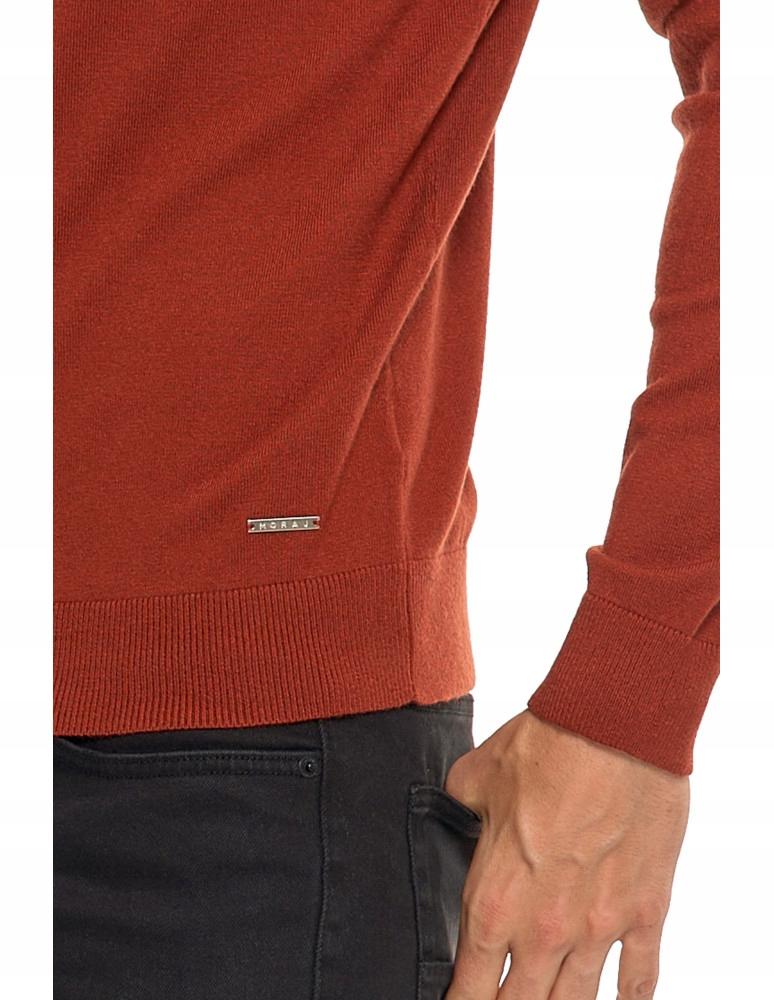 Men's Sweater Elegant Classic Turtleneck Fashionable Long Sleeve MORAJ S beige