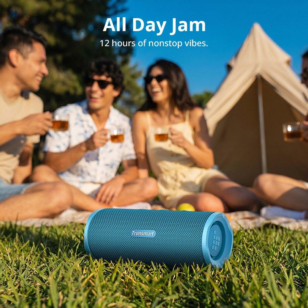 Tronsmart Mirtune C3 – 30W IPX7 Waterproof Bluetooth 6.0 Speaker with Auracast™ Stereo Pairing, 12H Battery