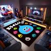 Dragon Quest Slimes Printed Absorbent Washable Carpet,Non-Slip Bathroom Mats,Kitchen Rugs,Living Room Entrance,Camping Picnic Rugs