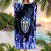 Leeds United Football Beach Towel Soft Microfiber Summer Towel Quick Dry Absorbent Towel for Beach Swimming Pool Travel