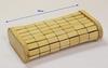 Bamboo Headrest Pillow Made of Bamboo and Spruce Frame, Cool and Natural In Summer. Bamboo Hard Pillow, Simple Pillow,