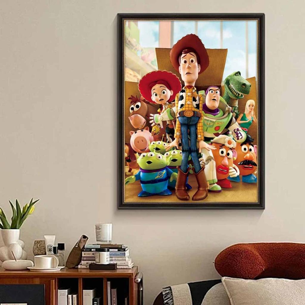 5D Diy Diamond Painting Toy Story Group Photo Full Drill Rhinestones Mosaic Embroidery Handmade Products Home Decor Gift