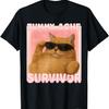 Cat Meme Tee Tummy Ache Survivor Ironic Internet Cats Jokes T-Shirt