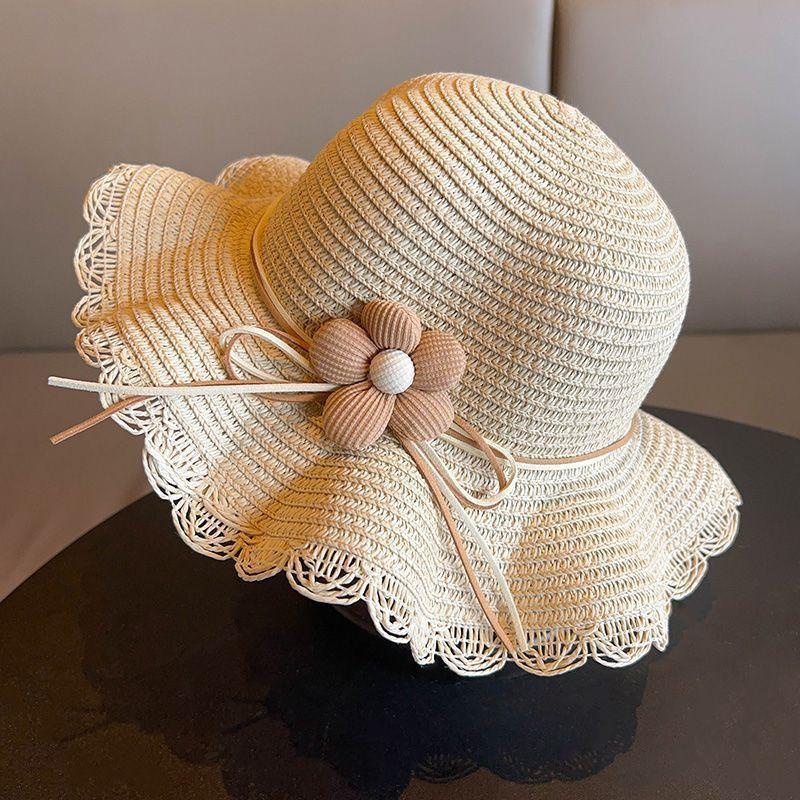 Sommer Sonnenschutzhut Strand Sonnenschutzhut Modische Taschenaccessoires Niedlich Reise Passend