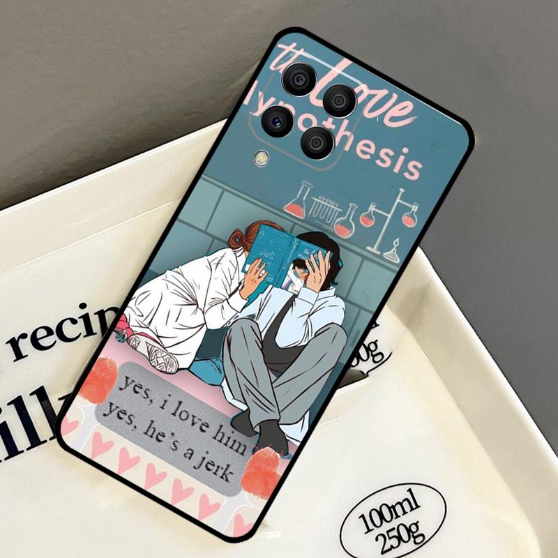 The Love Hypothesis Book Case For Samsung Galaxy M15 M55 M12 M13 M14 M54 M23 M16 M11 M21 M31 M20 M34 M52 M32 M36 M56