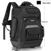 Multifunctional Electrician's & Woodworking Durable Backpack with Large Capacity & Plastic Bottom