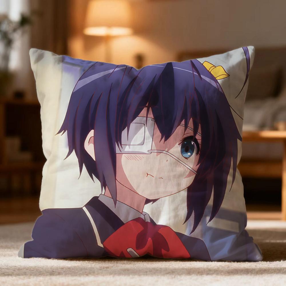Fashion L-LLove, Chunibyo & Other Delusions Cushion Cover Soft Washable Pillow Case Multi-Scene for Couch Bed Travel Office Use