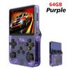 Console per videogiochi portatile retrò R36 Ultra Schermo IPS 128GB Giochi Lettore tascabile portatile Sistema Linux R36S R36 PRO