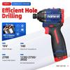 NANWEI 16V Electric Screwdriver 30,I70,140 Nm 3-speed Adjustment, 1/4 Inch, Maximum Speed 3450 Rpm