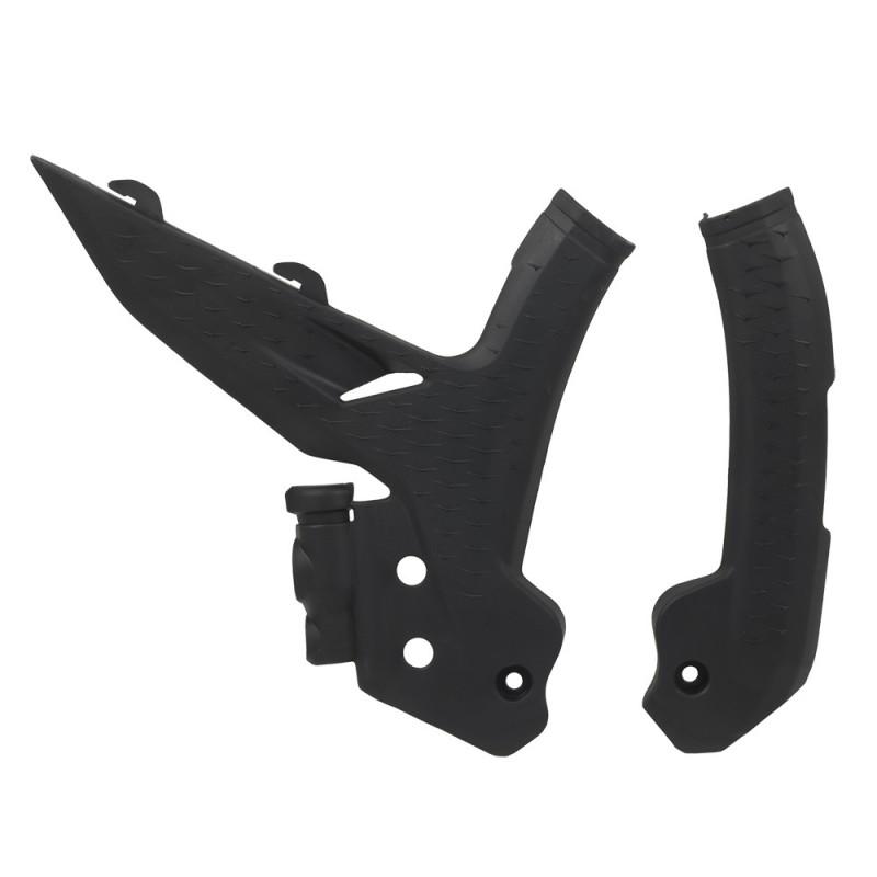Motorcycle Frame Guard Cover KTM EXC SXF XCW 2023-2024 Off-Road Dirt Bike Protection Shield Black Orange