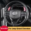 For Jeep Grand Cherokee 2014 2015 2016 2017 2018  Car ABS Steering Wheel Button Frame Cover Trims Auto Interior Accessories