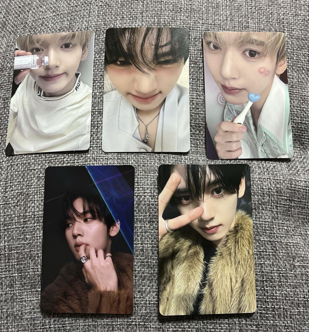

[USED] ZB1 Hanyujin 5-piece set BLUEPARADISE trading card