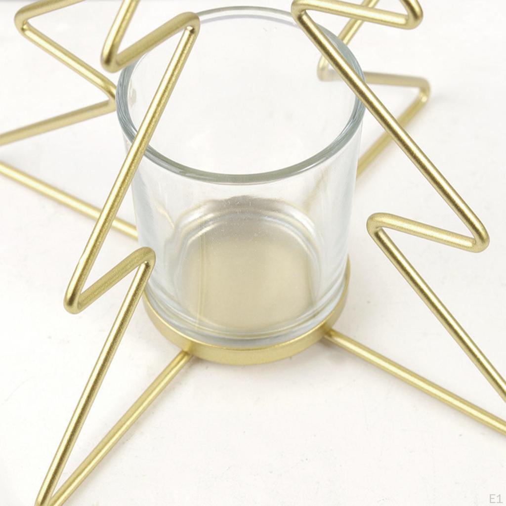 Christmas Candle Holder, Xmas Tabletop Tealight Holders, Stand Candlestick, for