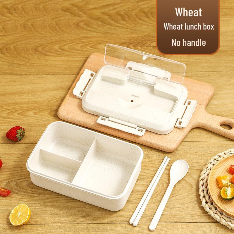 

Ланч-бокс бенто из пшеничной соломы 1500 мл с изоляцией - Квадратный контейнер для микроволновой печи OPP Bag