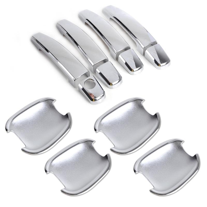Car Upgrade Chrome ABS Door Handle Bowl Cover For Chevrolet Captiva 2008-2018 Opel Antara Exterior Protection Trim