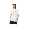 Li-Ning Letter Print Casual Crew Neck Pullover Short Sleeve T-Shirt Men Tops Off-White AHSU017-3