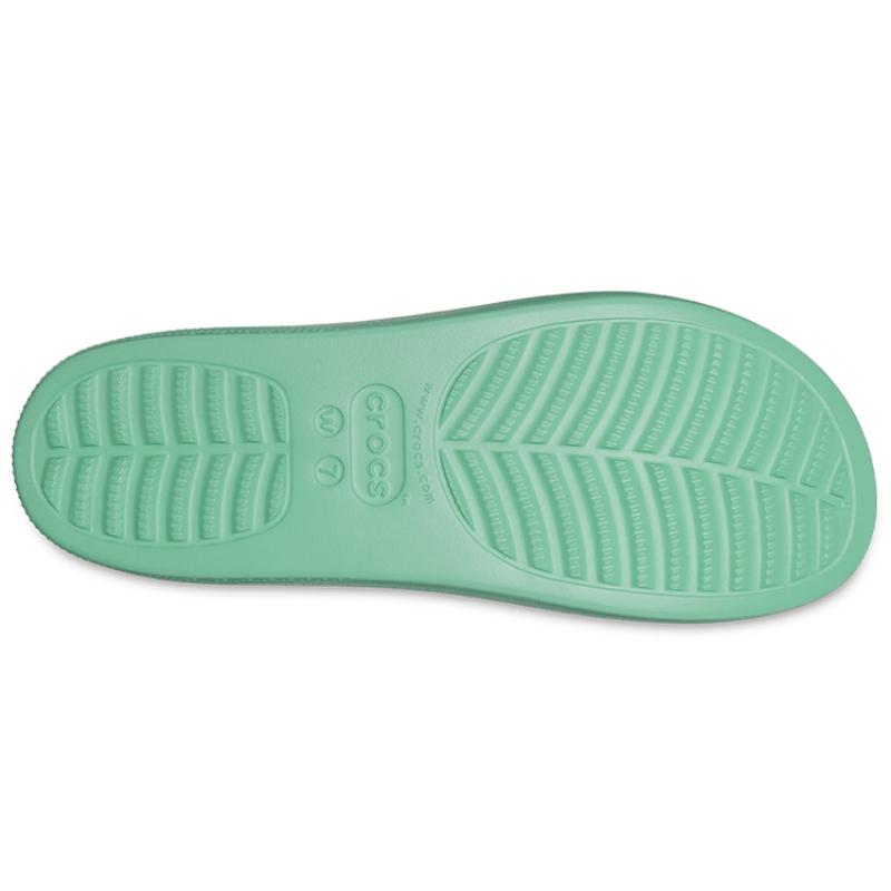 Crocs Classic Platform Sandals 'Green' Women's